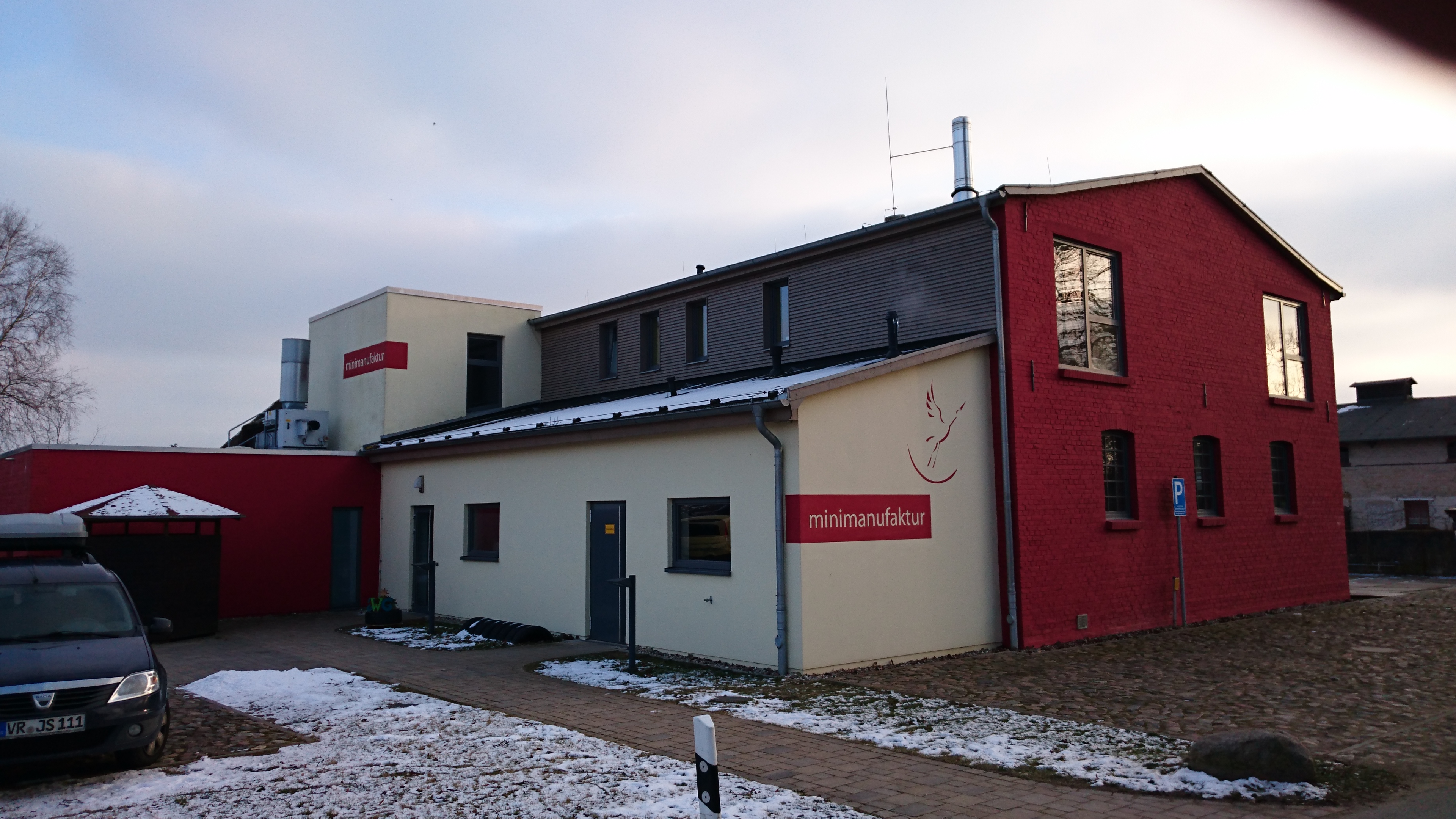 Sanierung Minimanufaktur Parow